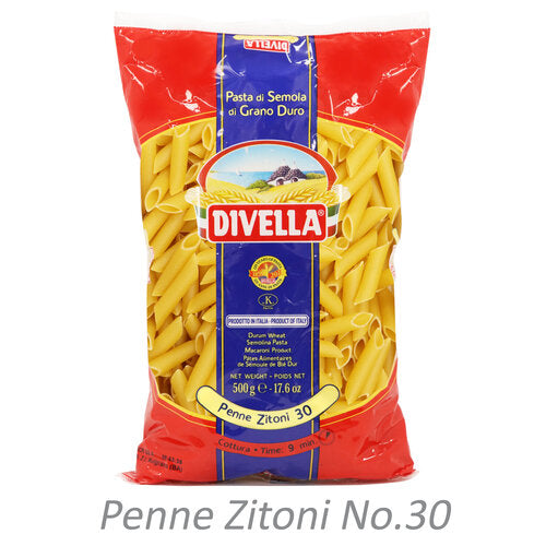 Divella Pasta Penne Zitoni No.30 500g