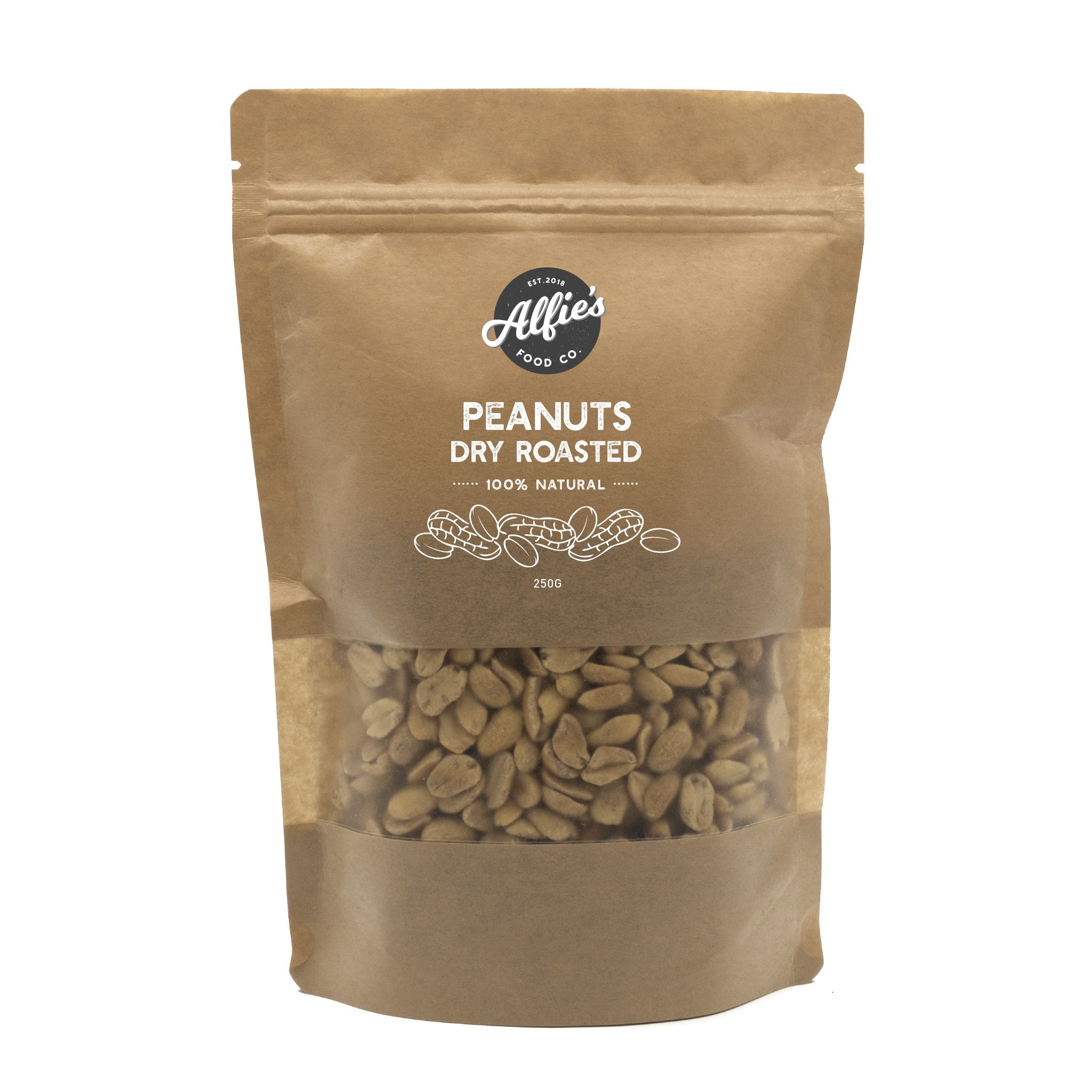 Alfie's - Peanuts - Dry Roasted