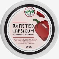 FIFYA ROASTED CAPSICUM WITH PARMESAN & CHIVES DIP 200G