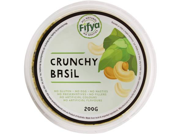 FIFYA CRUNCHY BASIL DIP 200G