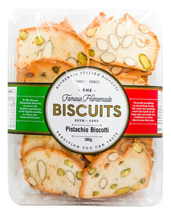 Famous Biscuit Pistachio Biscotti