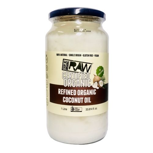 Refined Organic Coconut Oil 1 litre - Every Bit Organic