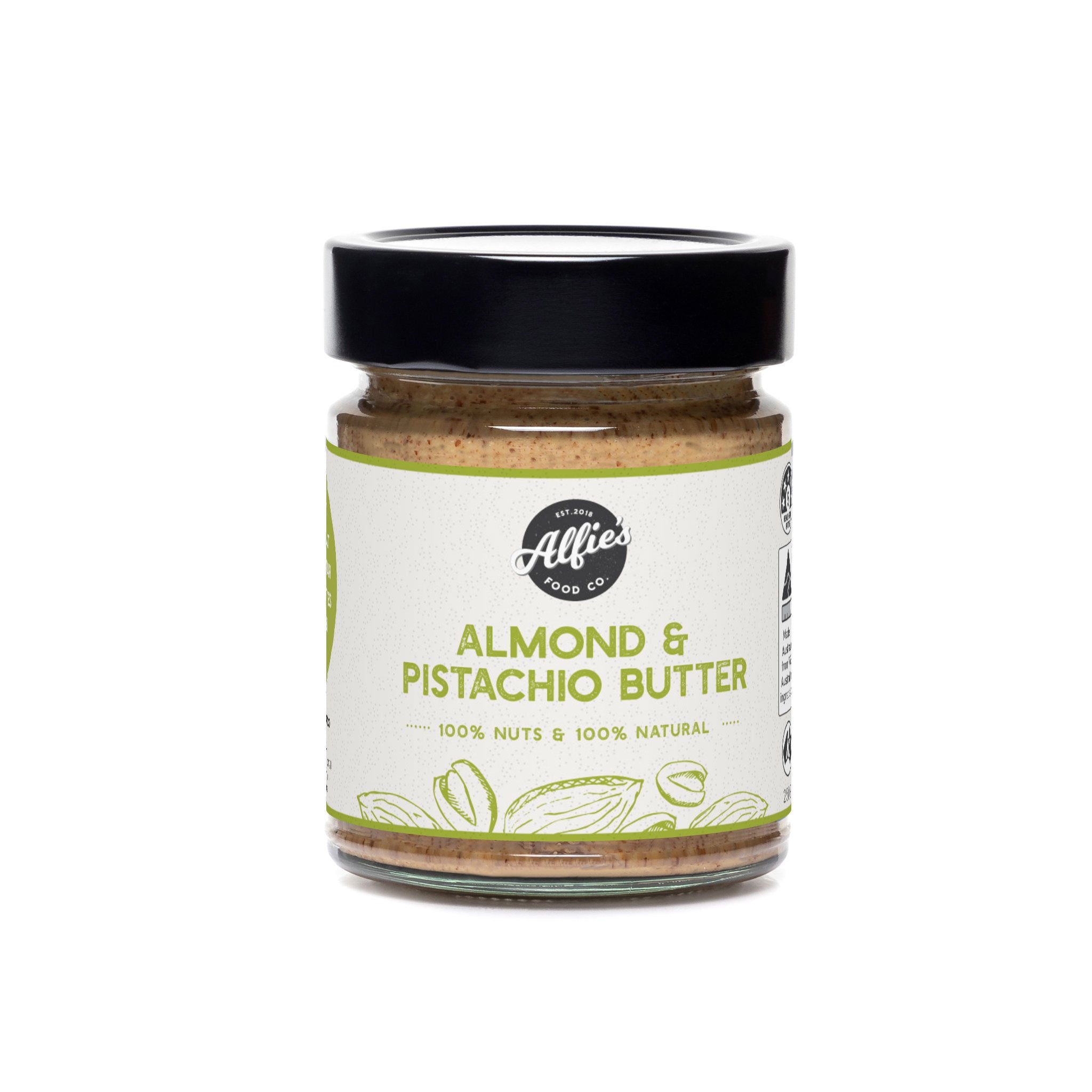 Alfie's Almond & Pistachio Butter 250g