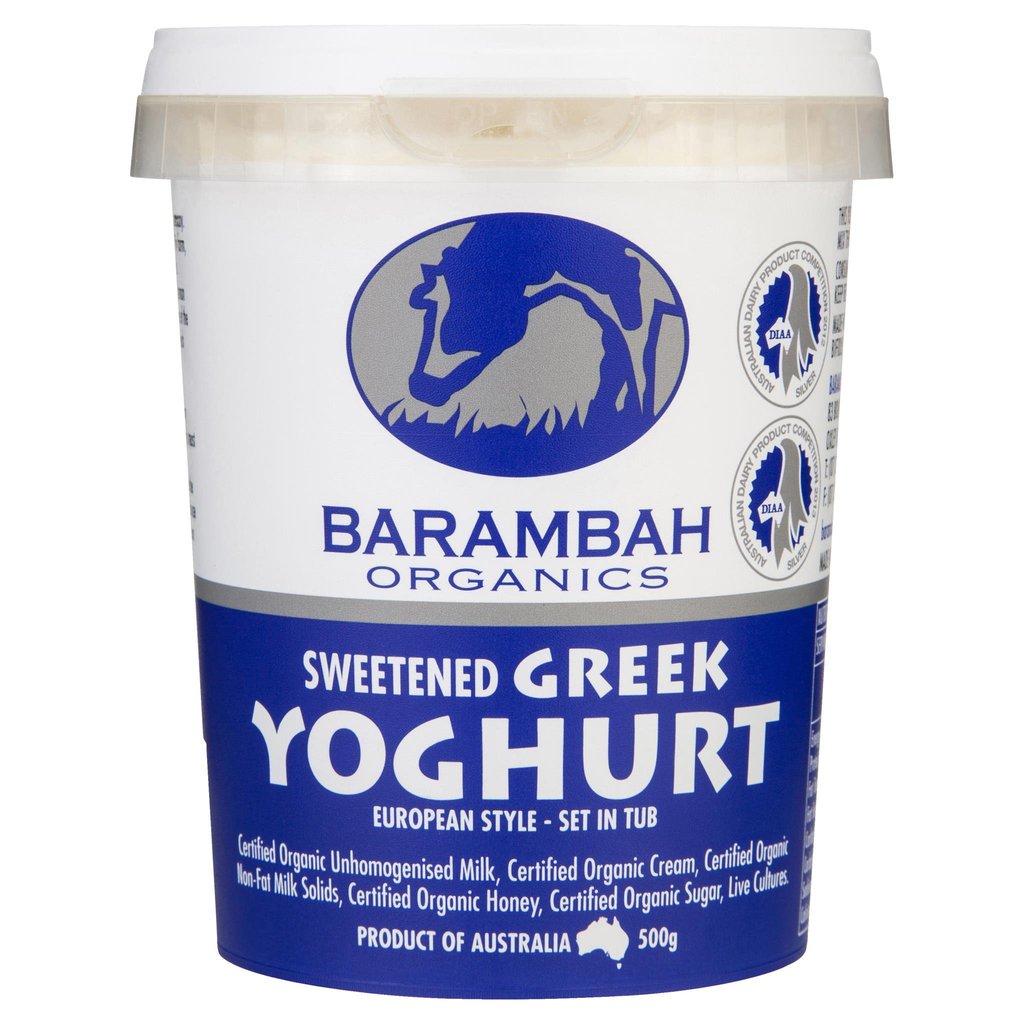Barambah Organics Greek Yoghurt
