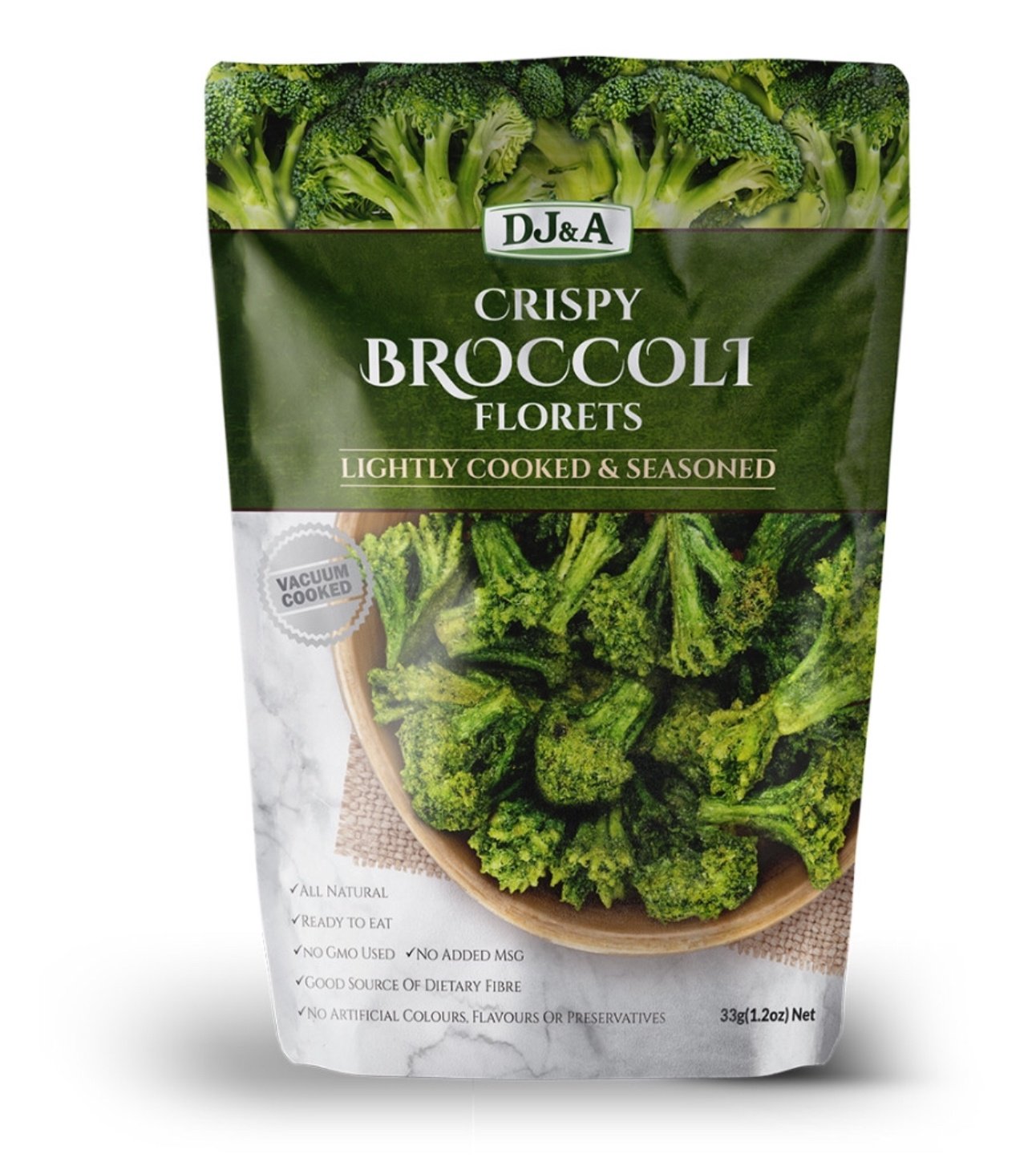 DJ&A Crispy Broccoli Florets 33g