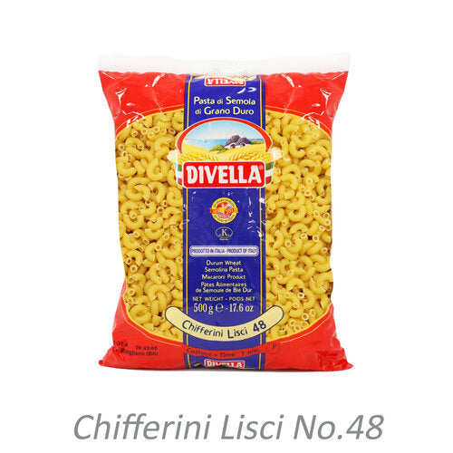 Divella Pasta Chifferni Lisci No. 48 500g
