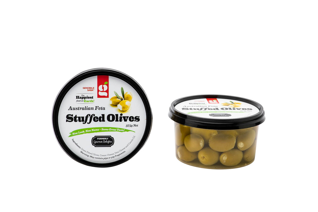 Genobile Saba Australian Feta Stuffed Olives