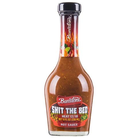 Bunsters Shit the Bed Hot Sauce (12/10 Heat)