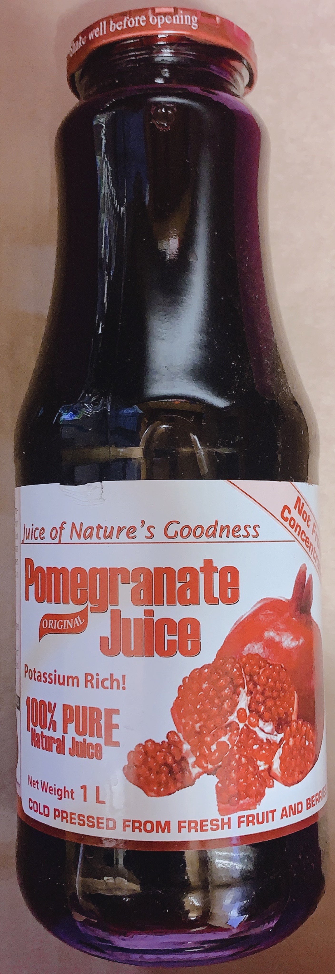 Nature's Goodness Pomegranate Juice
