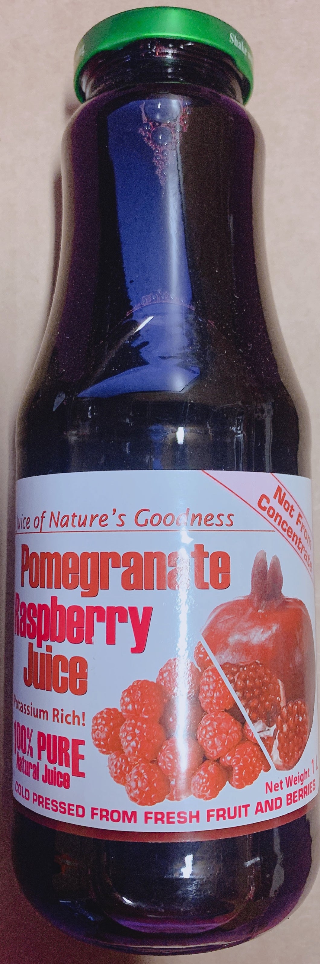 Nature's Goodness Pomegranate Raspberry Juice