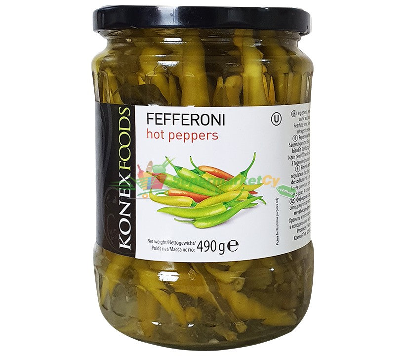 Konex Foods Fefferoni Hot Peppers