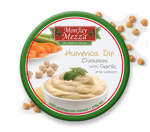 Monjay Mezza Hummos Dip 250g (Chickpeas with Garlic & Lemon)
