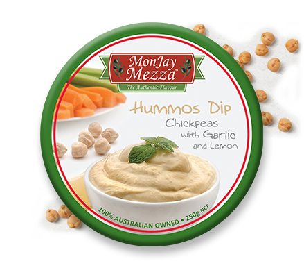 Monjay Mezza Hummos Dip 250g (Chickpeas with Garlic & Lemon)