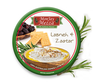 Monjay Mezza Labneh & Zaatar 250g