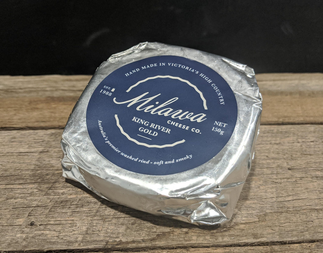 Milawa Cheese Co.  King River Gold 150g