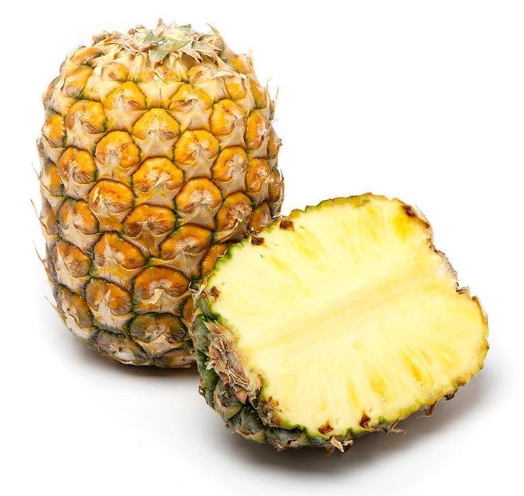 Pineapple Topless Half