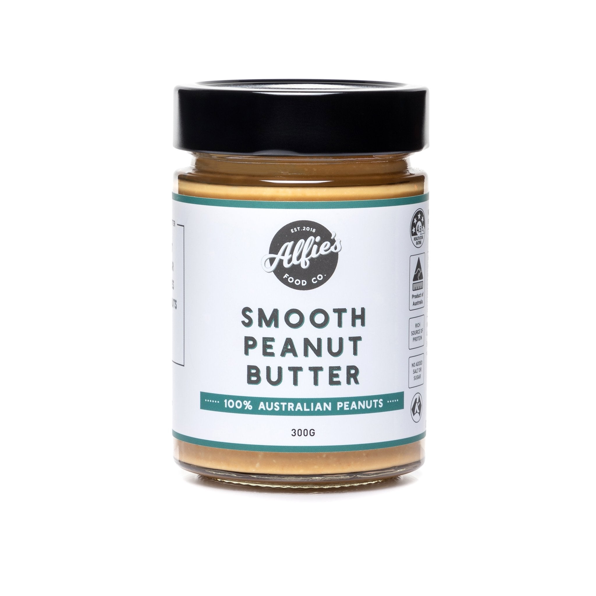 Alfie's Smooth Peanut Butter 300g