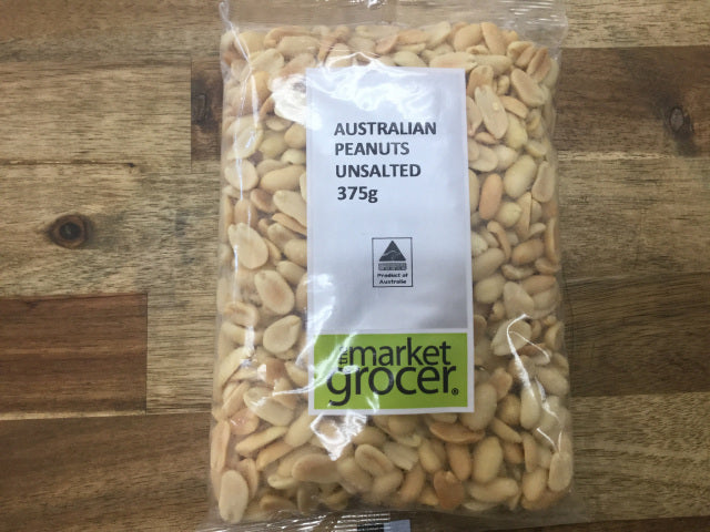 TMG Australian Peanuts Unsalted 375g