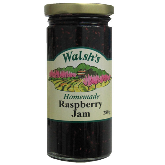 Walsh's Raspberry Jam 280g