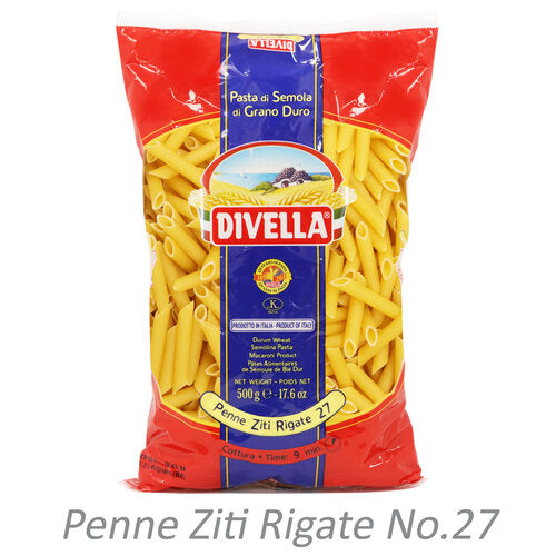 Divella Pasta Penne Ziti Rigate No.27 500g