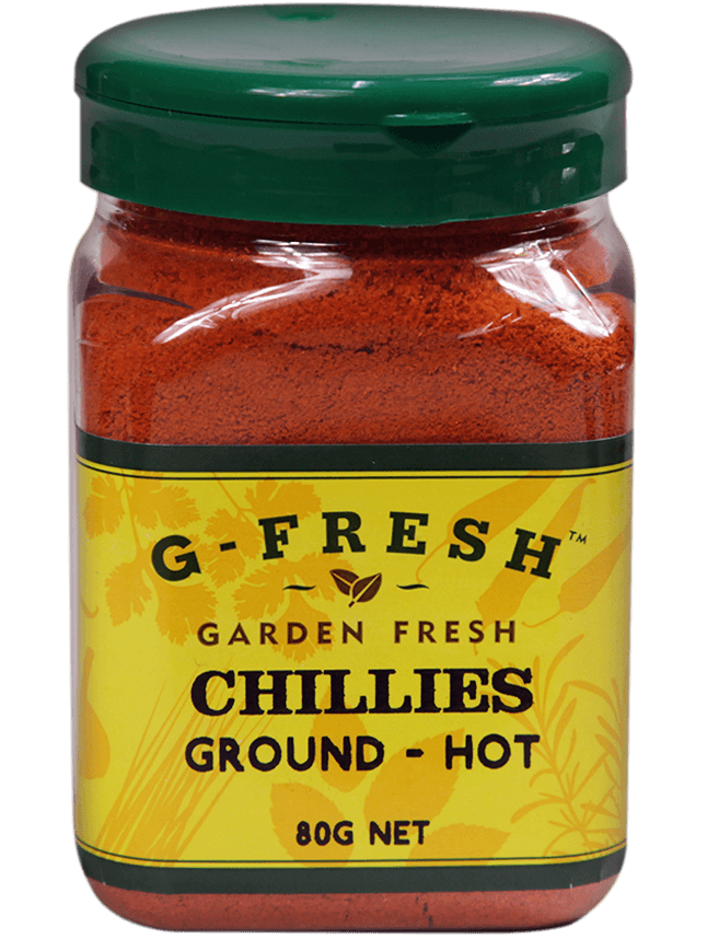 G Fresh Chillies Ground Hot