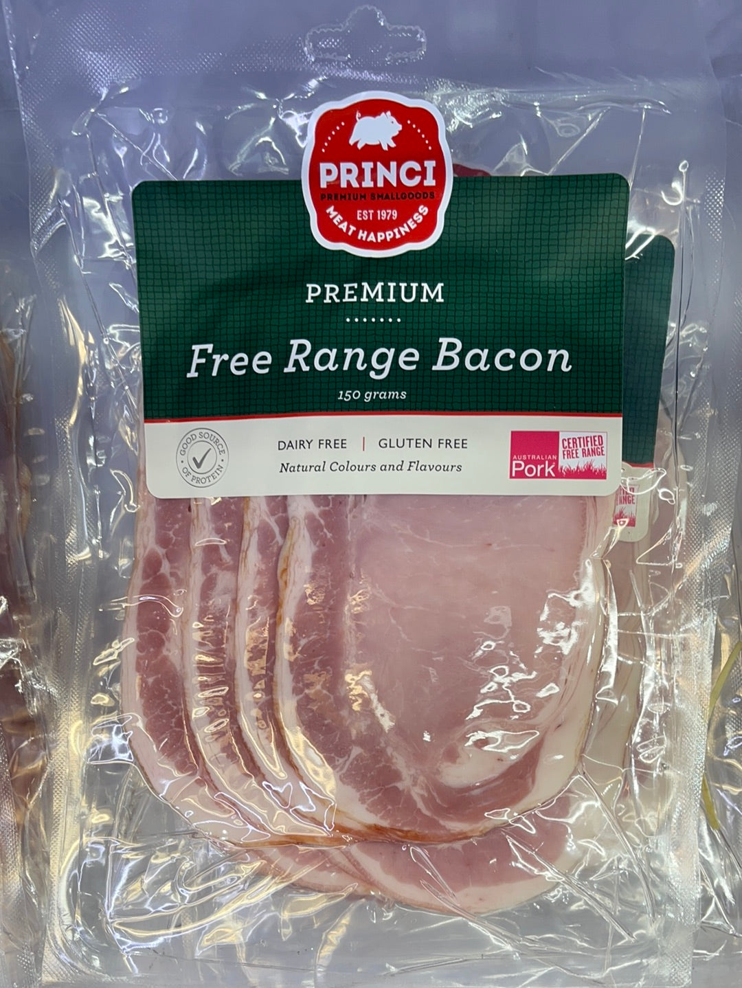 Princi Premium Free Range Bacon